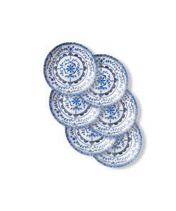 Corelle Vitrelle Portofino 6.75 Appetizer Plate, 6 pack