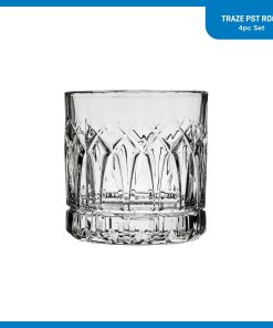 Alternative view of Corelle Vitrelle Traze PST Rocks Glasses (4-Pieces), 12-ounce, Dishwasher Safe