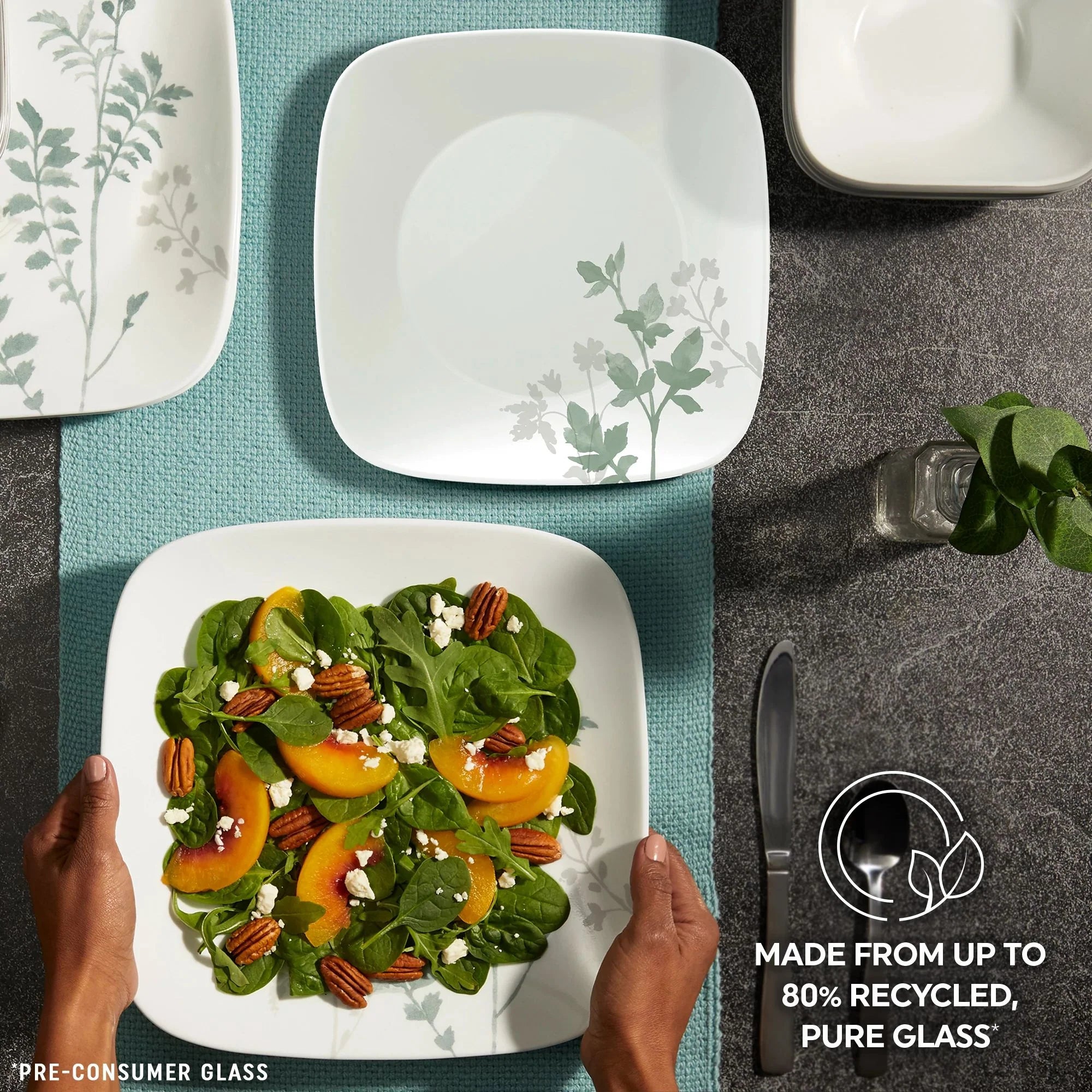 Corelle Vitrelle Amalie 16-piece Dinnerware Set, Service for 4 - Image 6