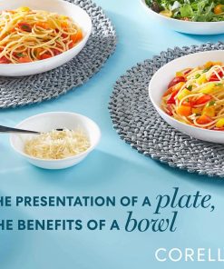 Alternative view of Corelle Vitrelle Winter Frost White 30-ounce Versa Meal Bowls, 4-pack