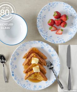 Alternative view of Corelle Vitrelle Garden Song 12-piece Dinnerware Set, Service for 4