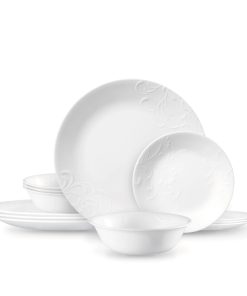 Corelle Vitrelle Madeline 12-piece Dinnerware Set, Service for 4