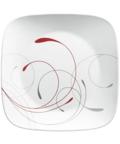 Corelle Vitrelle Square Splendor 10.5 Dinner Plates, 6-pack