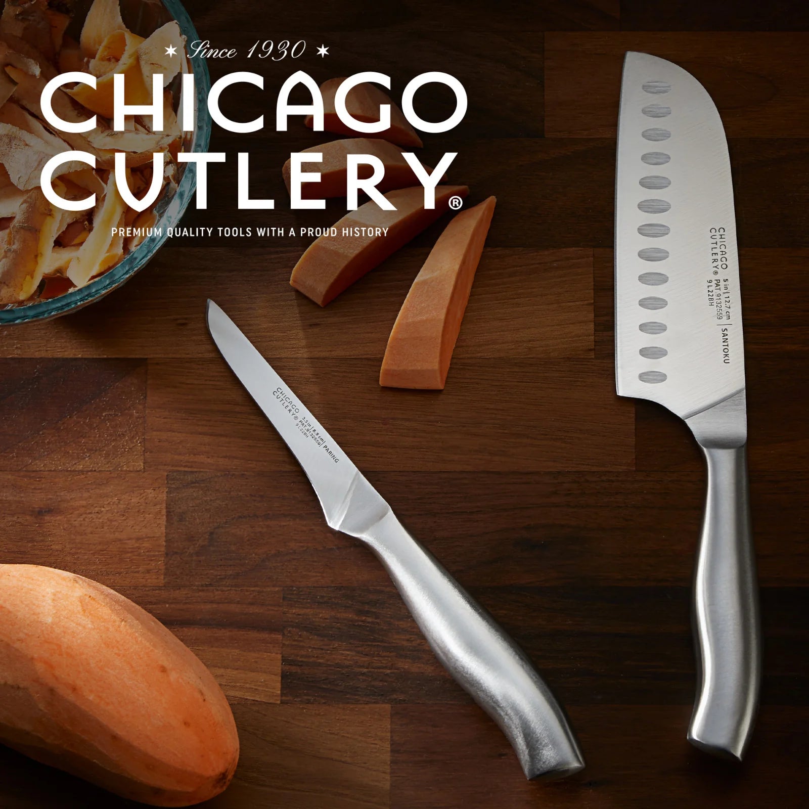 Corelle Vitrelle Insignia Steel Corelle Guided Grip 2-piece Knife Set - Image 2