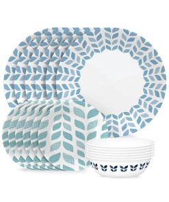 Corelle Vitrelle Global Collection Northern Pines 18-piece Dinnerware Set, Service for 6