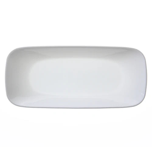 Corelle Vitrelle Pure White Appetizer Tray- 10.5