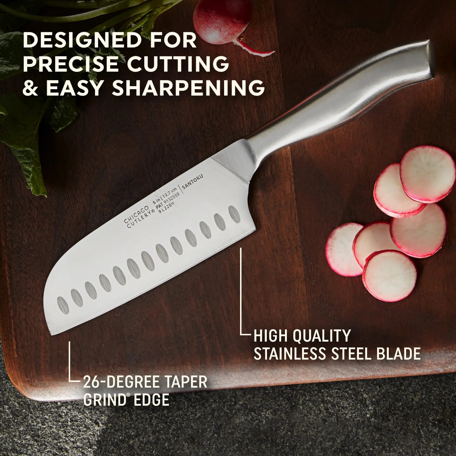 Corelle Vitrelle Insignia Steel Corelle Guided Grip 2-piece Knife Set - Image 3