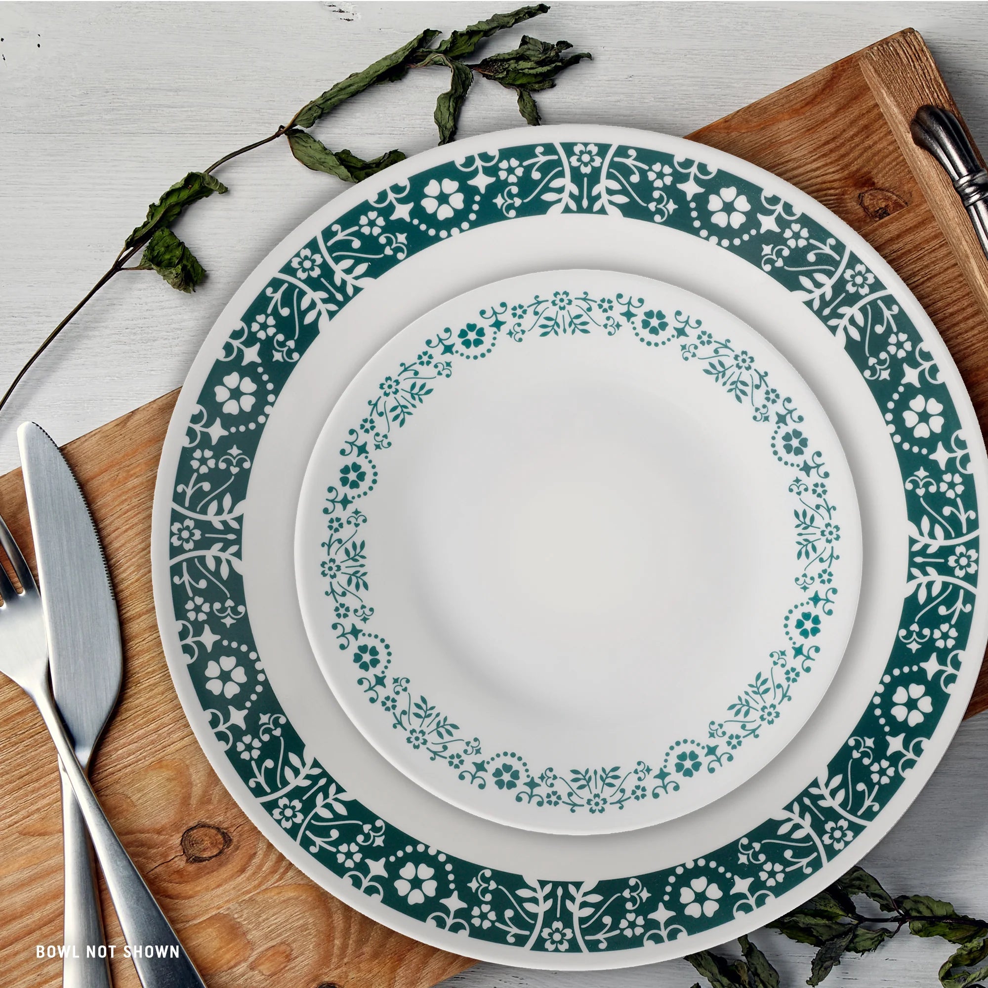 Corelle Vitrelle Penelope 18-piece Dinnerware Set, Service for 6 - Image 3