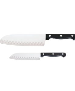 Corelle Vitrelle Essentials Corelle 2-piece Santoku / Partoku Knife Set