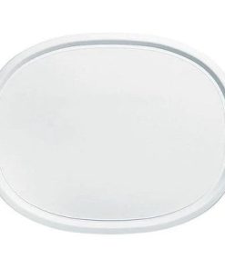 Corelle Vitrelle French White Corelle Oval Plastic Lid for 2.5-quart Baking Dish