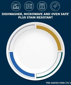 Alternative view of Corelle Vitrelle Color Block 8.5 Salad Plate