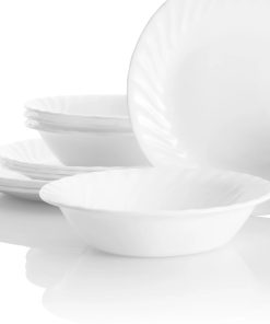 Alternative view of Corelle Vitrelle Enhancements 18-ounce Glass Cereal/Soup Bowl