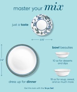 Alternative view of Corelle Vitrelle Veranda 16-piece Dinnerware Set, Service for 4