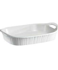 Corelle Vitrelle French White Corelle 3-quart Casserole Dish