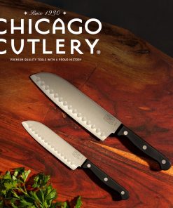 Alternative view of Corelle Vitrelle Essentials Corelle 2-piece Santoku / Partoku Knife Set