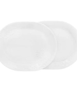 Corelle Vitrelle Cherish 12.25 Serving Platters, 2-pack