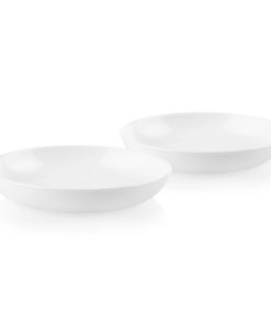 Corelle Vitrelle Winter Frost White 30-ounce Versa Meal Bowls, 2-pack