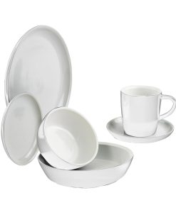 Corelle Vitrelle 6-piece Powder Dinnerware Set , Service for 1