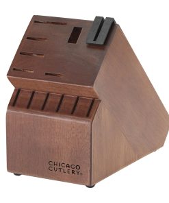 Alternative view of Corelle Vitrelle Signature Edge Walnut 13-piece Knife Block Set