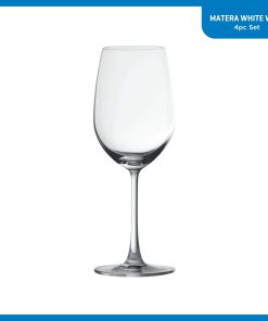 Alternative view of Corelle Vitrelle Matera White Wine Glasses (4-Pieces), 14-ounce, dishwasher safe
