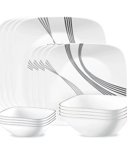 Corelle Vitrelle Urban Arc 16-piece Dinnerware Set, Service for 4